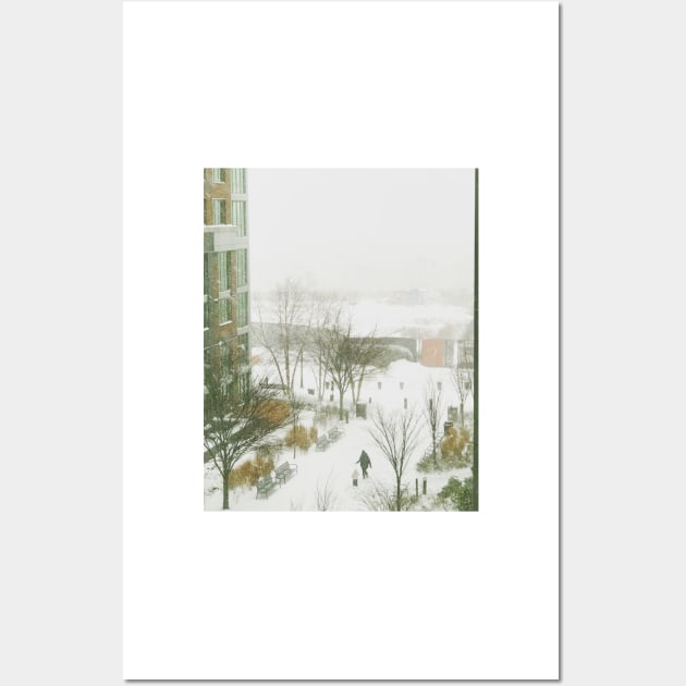 Playing in the Snow in New Jersey Wall Art by ephotocard